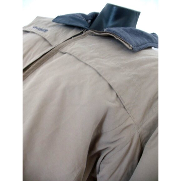 MENS Columbia Khaki Jacket Coat, Size L,  go by measurement - Picture 1 of 11